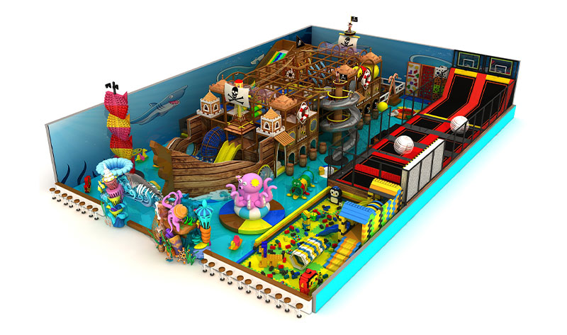 Pirate Land Indoor Playground Soft Play Factory In China