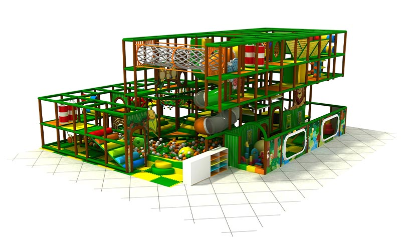 China Indoor Amusement Park Trampoline Park Supplier Factory