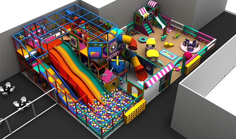 Colorful Indoor Soft Playground Equipment Manufacturer For Children