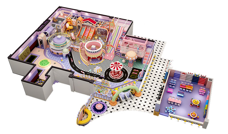 Commercial Indoor Playground Soft Indoor Playground Supplier