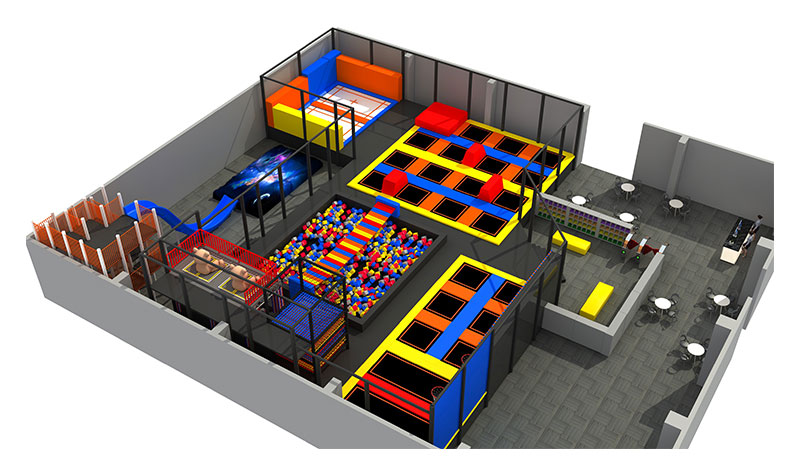 Spring Trampoline Park Manufacturer For Sale