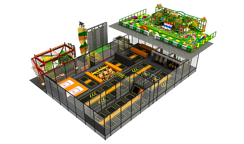 Start Trampoline Park Business Equipment For Sale